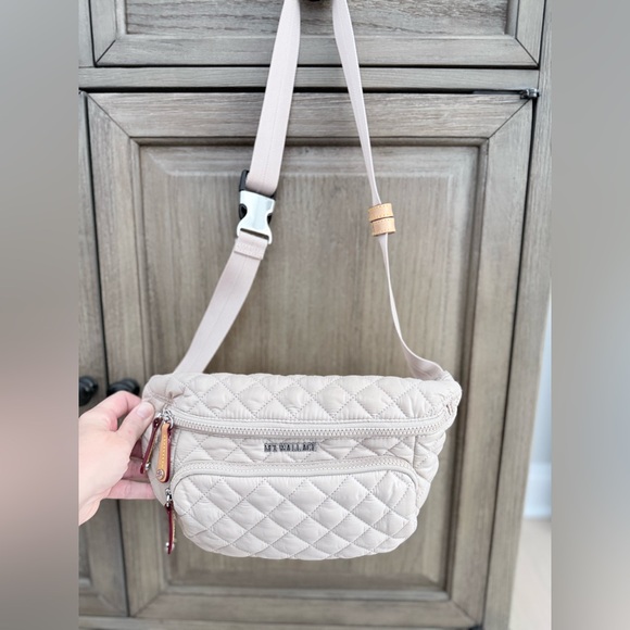 MZ Wallace Metro Sling Mushroom Crossbody - Picture 8 of 9